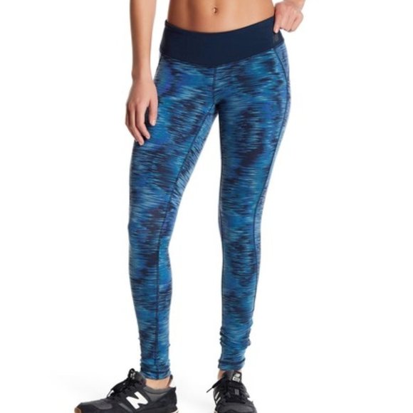 New Balance Pants - NEW New Balance Premium Performance Print Tights M-L